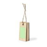 Yiuta Notepad Holder with Bamboo Covers and Jute Cord