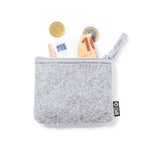Felt RPET Coin Purse – Sustainable Style with Practicality
