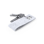 Triax Keyring – Eco-Friendly Felt RPET Keyring with Metal Eyelet