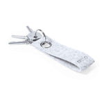 Triax Keyring – Eco-Friendly Felt RPET Keyring with Metal Eyelet