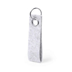 Triax Keyring – Eco-Friendly Felt RPET Keyring with Metal Eyelet