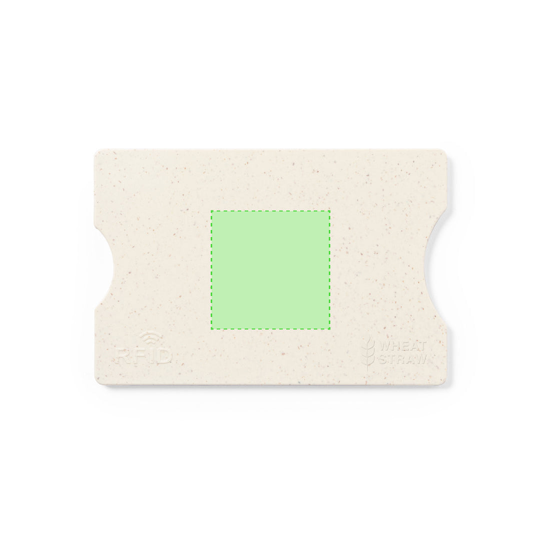 Buguet Wheat Straw Card Holder – Eco-Friendly RFID Protection