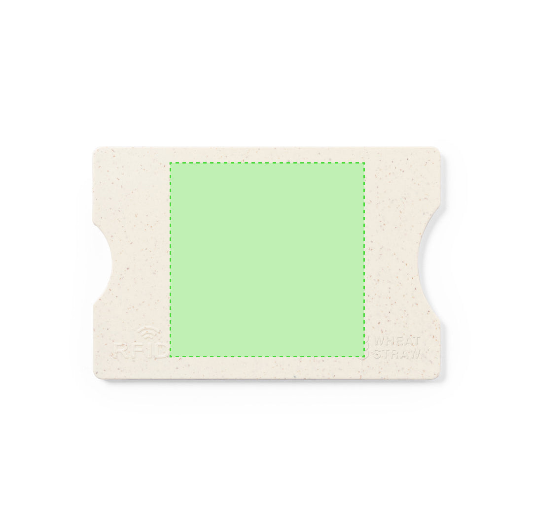 Buguet Wheat Straw Card Holder – Eco-Friendly RFID Protection