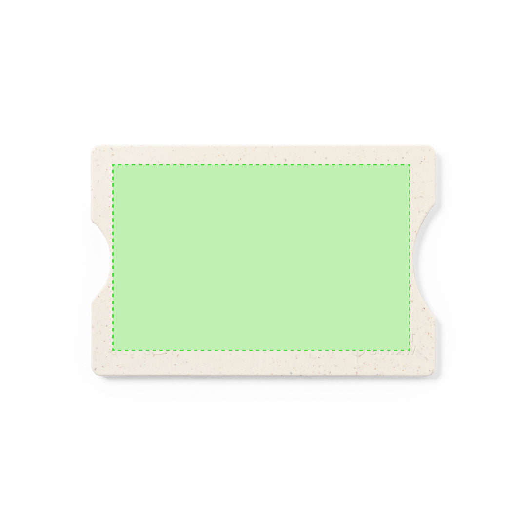 Buguet Wheat Straw Card Holder – Eco-Friendly RFID Protection