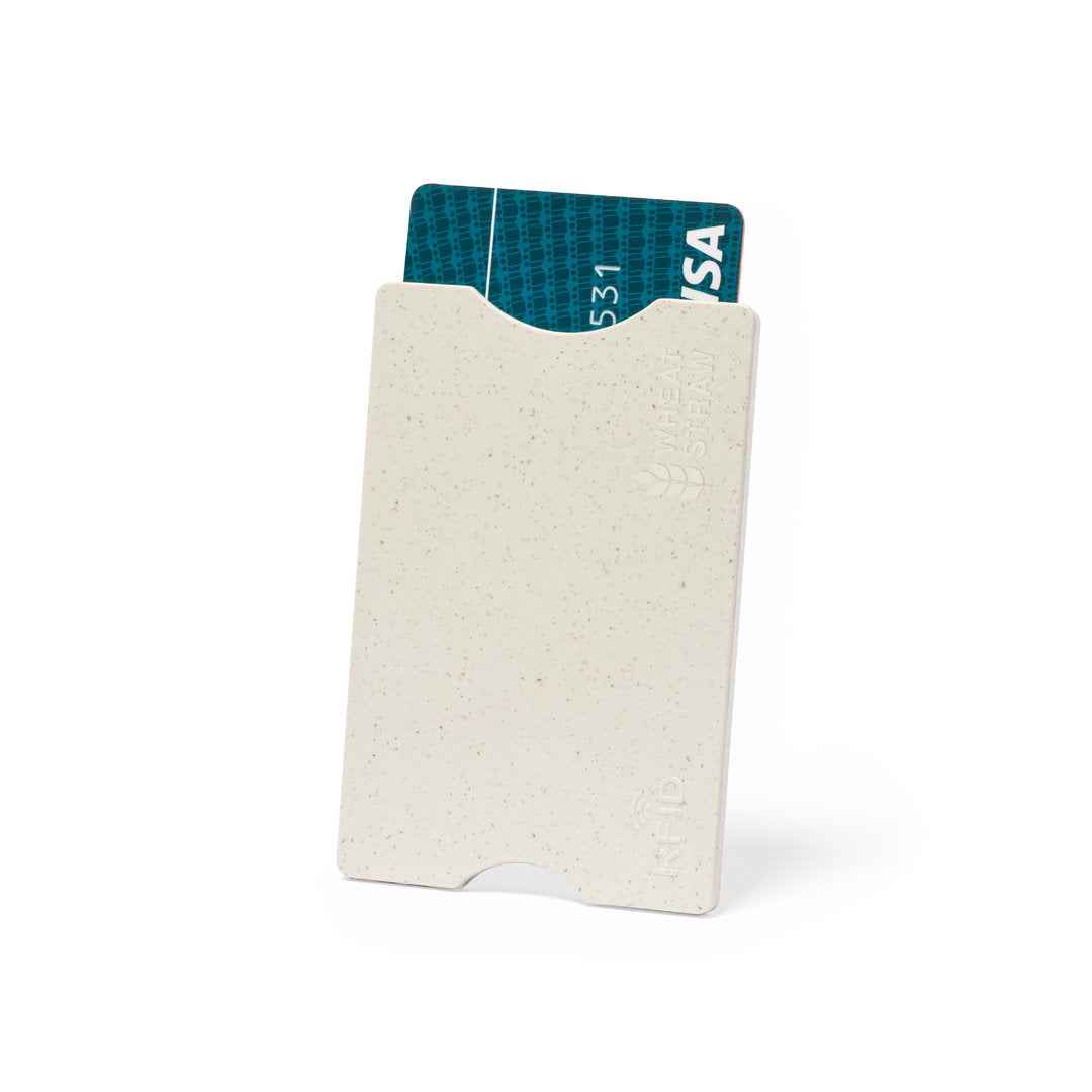 Buguet Wheat Straw Card Holder – Eco-Friendly RFID Protection