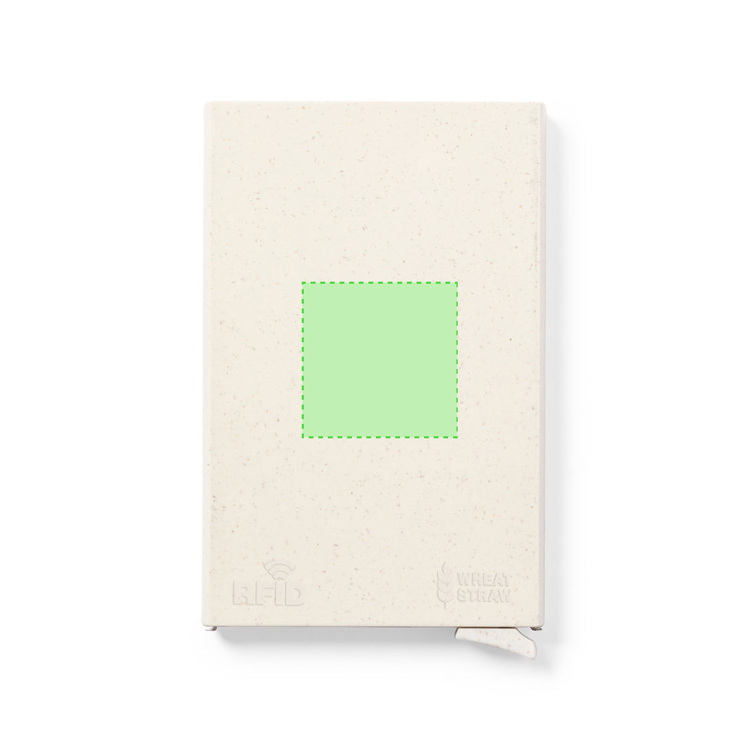 Faxol Wheat Straw Card Holder – Sustainable and Secure
