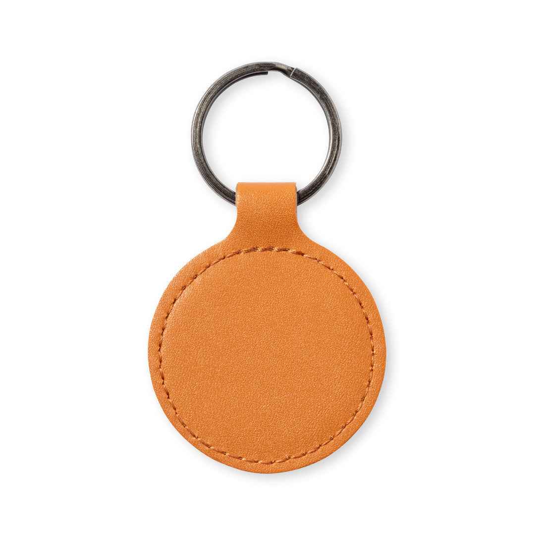 Dontex Recycled Leather Keyring – Sustainable Promotional Gift