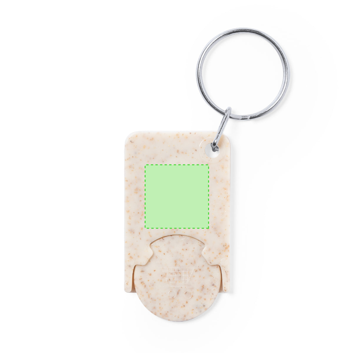 Prook Sustainable Coin Keyring – Eco-Friendly Promotional Gift