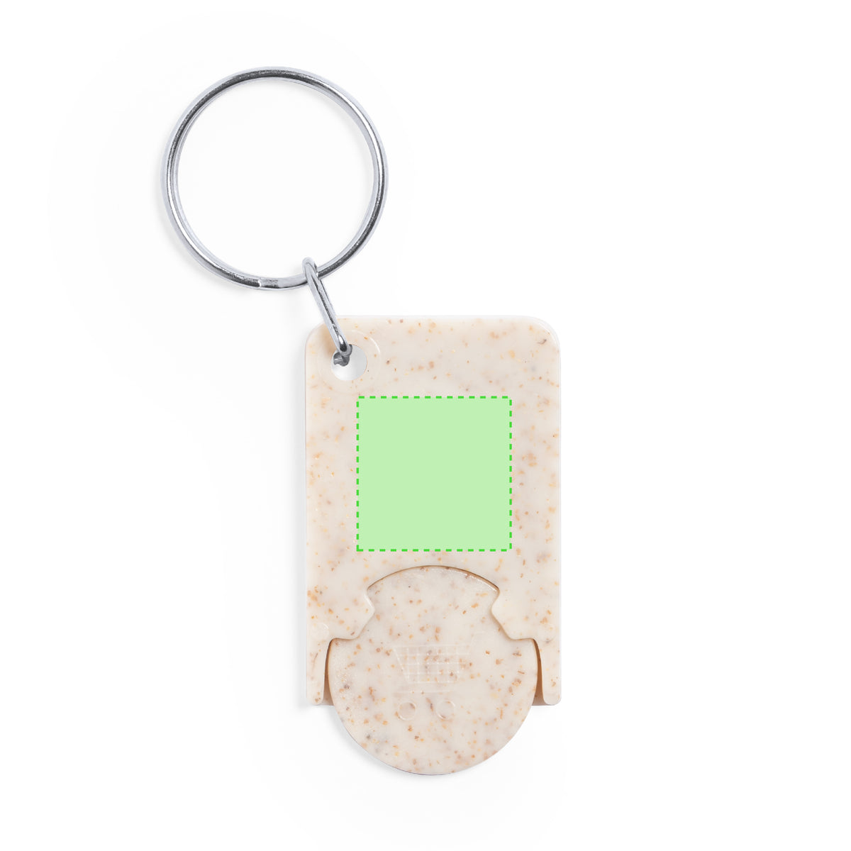 Prook Sustainable Coin Keyring – Eco-Friendly Promotional Gift