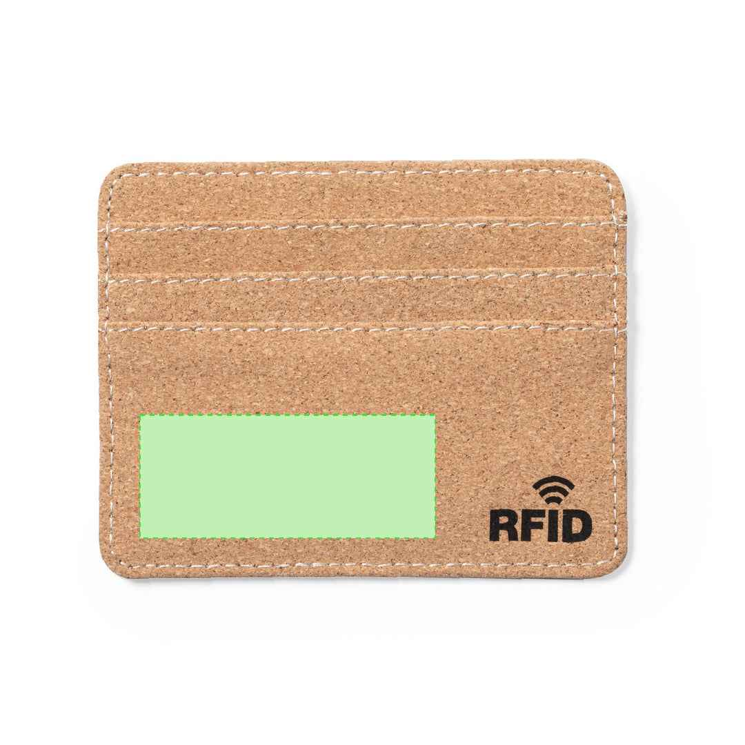 Reylox Card Holder – Elegant Natural Cork RFID Secure Holder