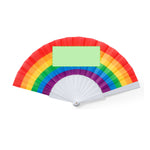 Rupaul Fan - Sustainable Rainbow Fan for Irish Businesses and Events