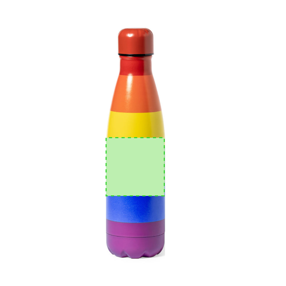 Jedet Rainbow Stainless Steel Bottle - Durable 790 ml Promotional Bottle