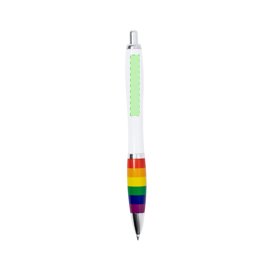Poison Rainbow Ball Pen - Custom Bulk Orders for Irish Businesses