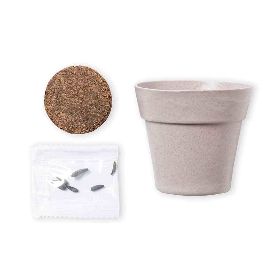 Tumil Biodegradable Nature Pot with Sunflower Seeds