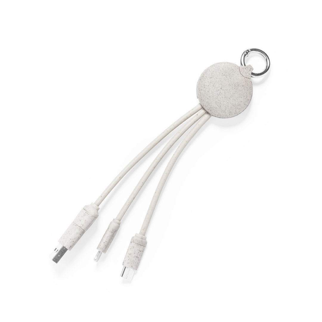 Dumof Sustainable Charging Cable - Eco-Friendly Tech Accessory