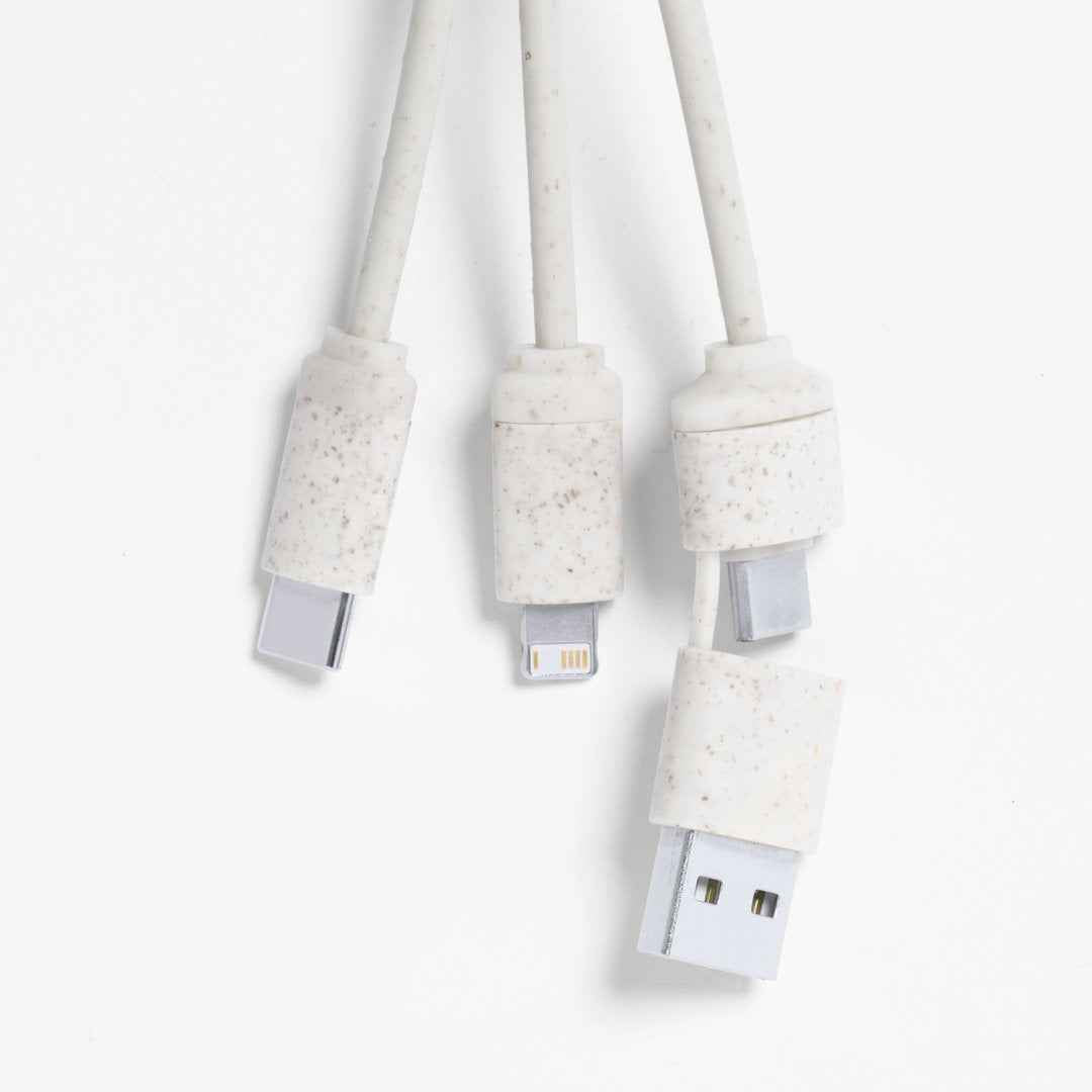 Dumof Sustainable Charging Cable - Eco-Friendly Tech Accessory