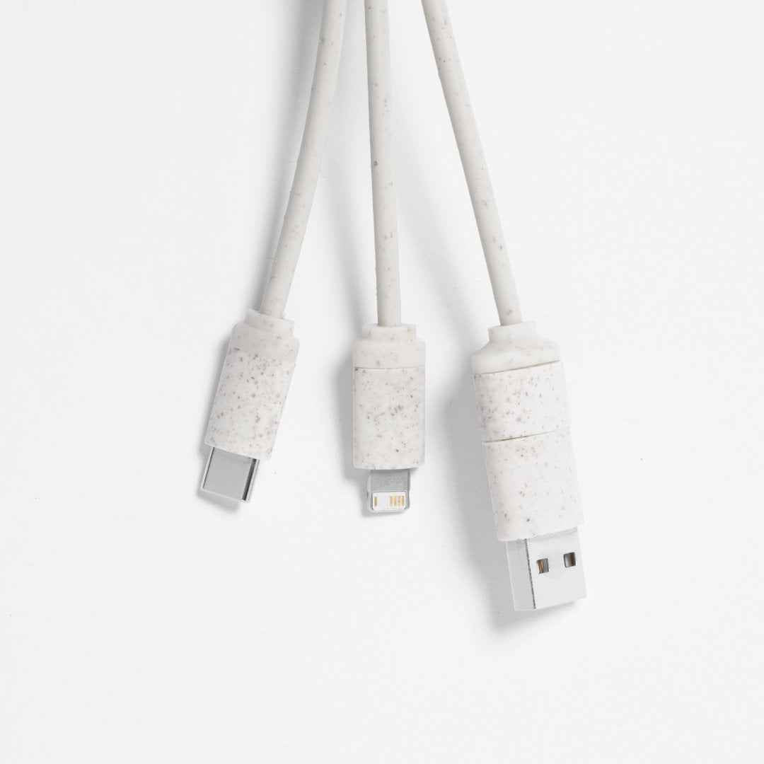 Dumof Sustainable Charging Cable - Eco-Friendly Tech Accessory