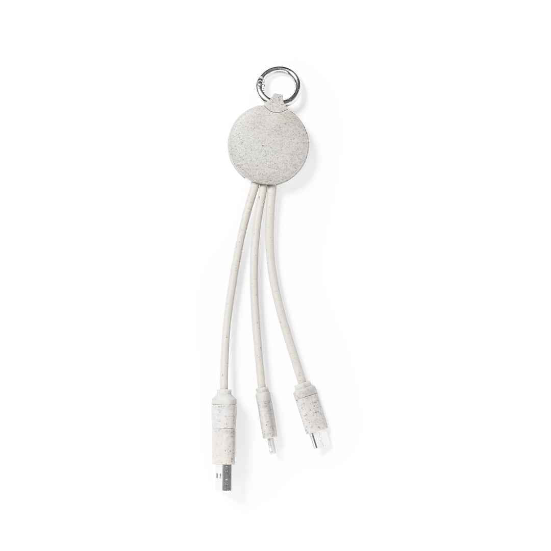 Dumof Sustainable Charging Cable - Eco-Friendly Tech Accessory