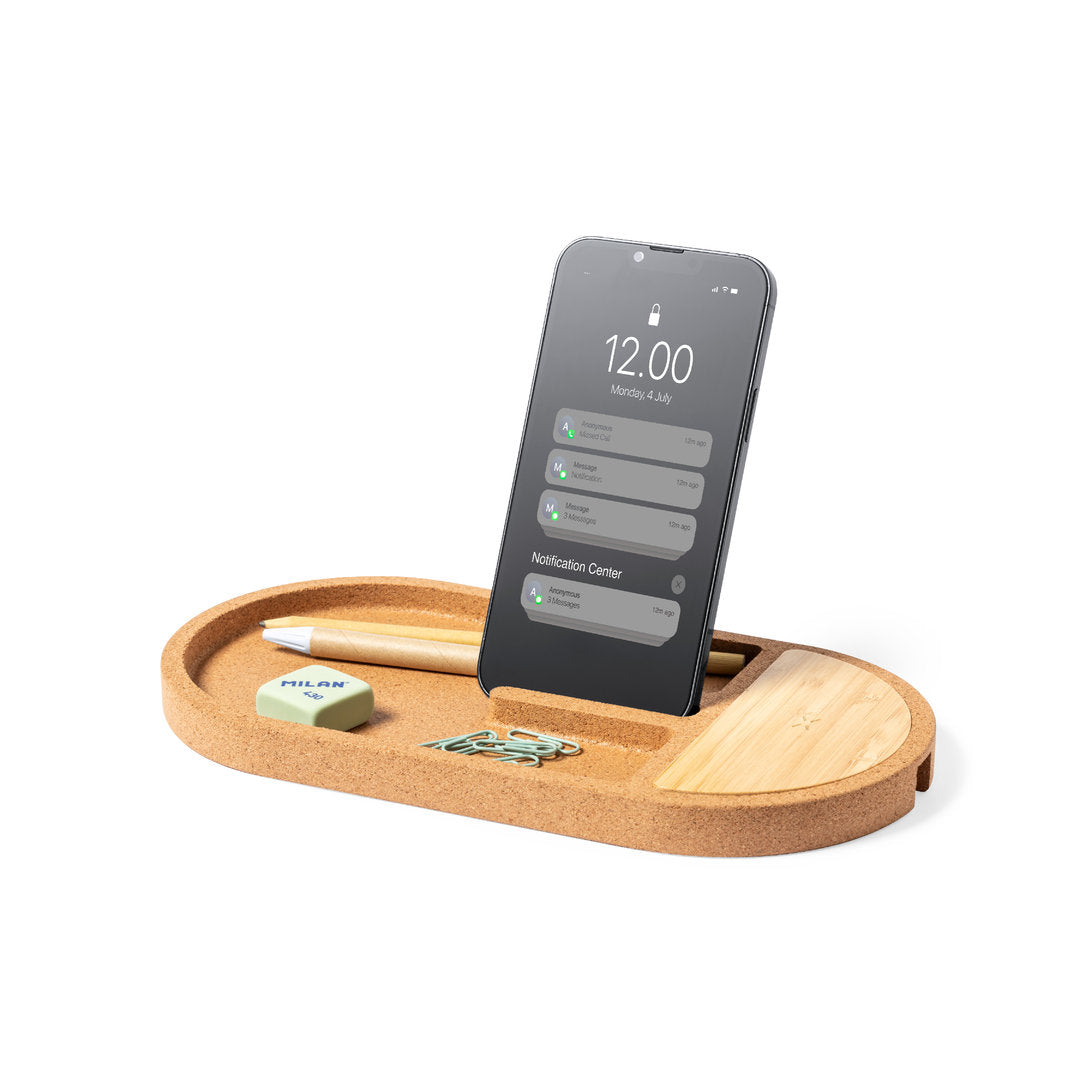 Beny Wireless Charger with Organizer – Sustainable Tech Accessory