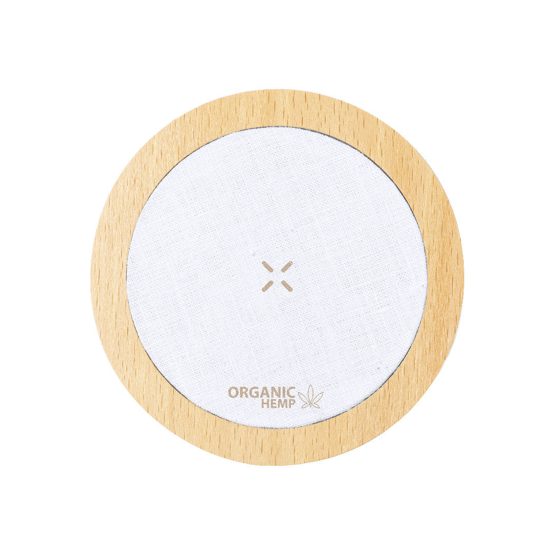 Kuzgal Wireless Charger with Hemp Case – Sustainable Tech Accessory for Irish Businesses