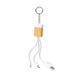 Brestin Charger Cable with Keyring – Sustainable Tech Accessory