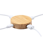 Lasiar Bamboo USB Hub – Sustainable Tech Accessory for Irish Businesses