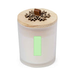 Lilnax Scented Candle – Christmas Vanilla Scent with Wooden Lid