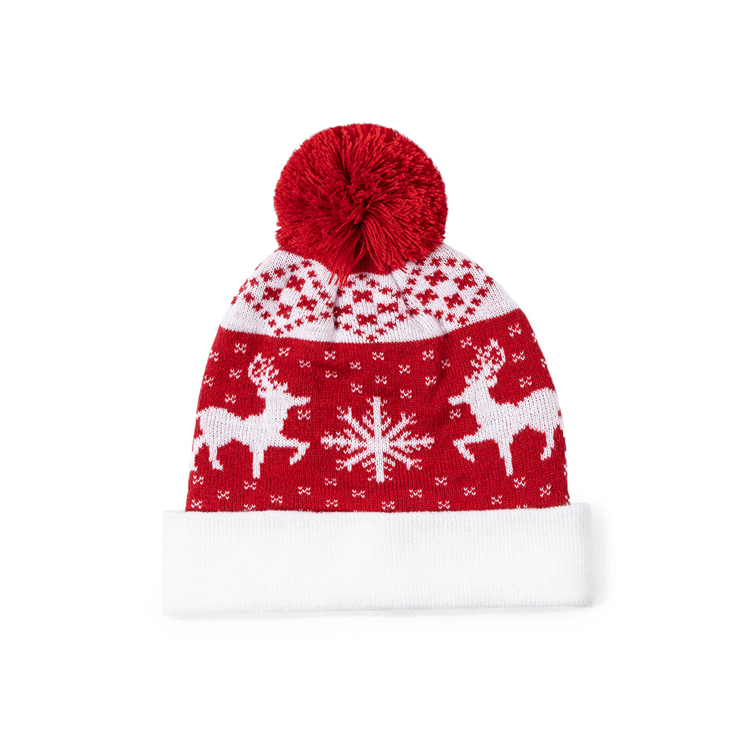 Elenix Beanie - Soft Acrylic Christmas Hat with Branding Area