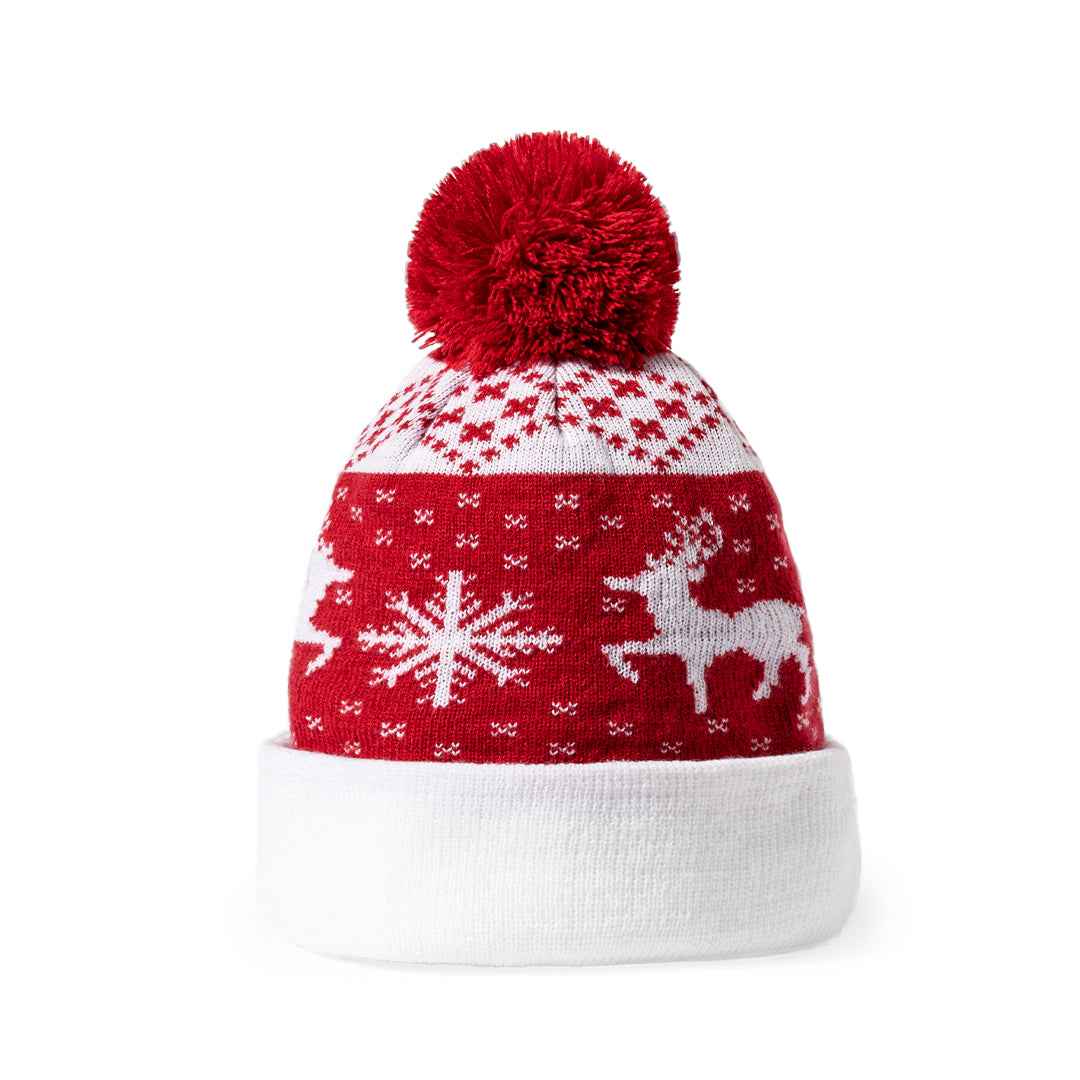 Elenix Beanie - Soft Acrylic Christmas Hat with Branding Area