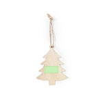 Fultom Christmas Ornament - Elegant Natural Wood Decoration