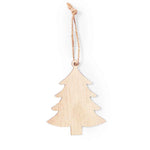 Fultom Christmas Ornament - Elegant Natural Wood Decoration