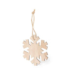 Fultom Christmas Ornament - Elegant Natural Wood Decoration