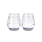 Katnis Glass Set – Elegant Snowflake Design Glassware for Businesses