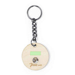 Krusty Wooden Keyring with Pine Seeds – Sustainable Promotional Gift