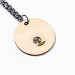 Krusty Wooden Keyring with Pine Seeds – Sustainable Promotional Gift