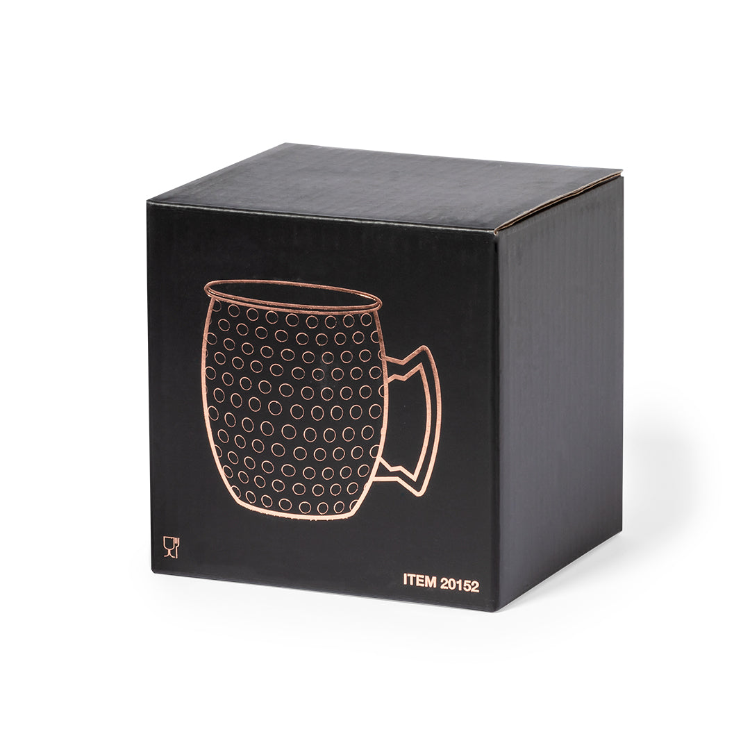 Indya Stainless Steel Mug – Elegant 500ml Copper Coated Mug for Bulk Orders