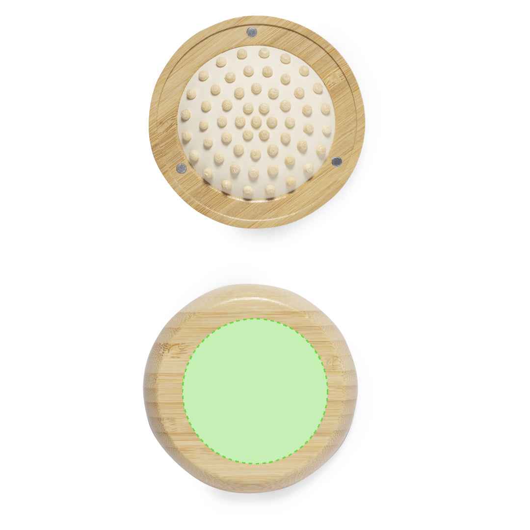 Bonnie Bamboo Brush with Mirror – Sustainable Personal Care Accessory