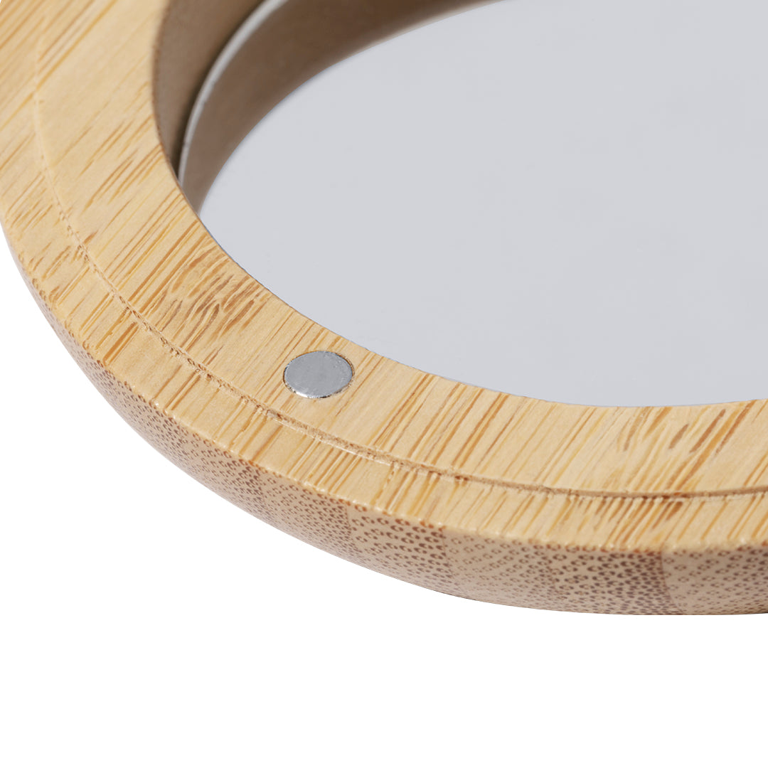 Bonnie Bamboo Brush with Mirror – Sustainable Personal Care Accessory