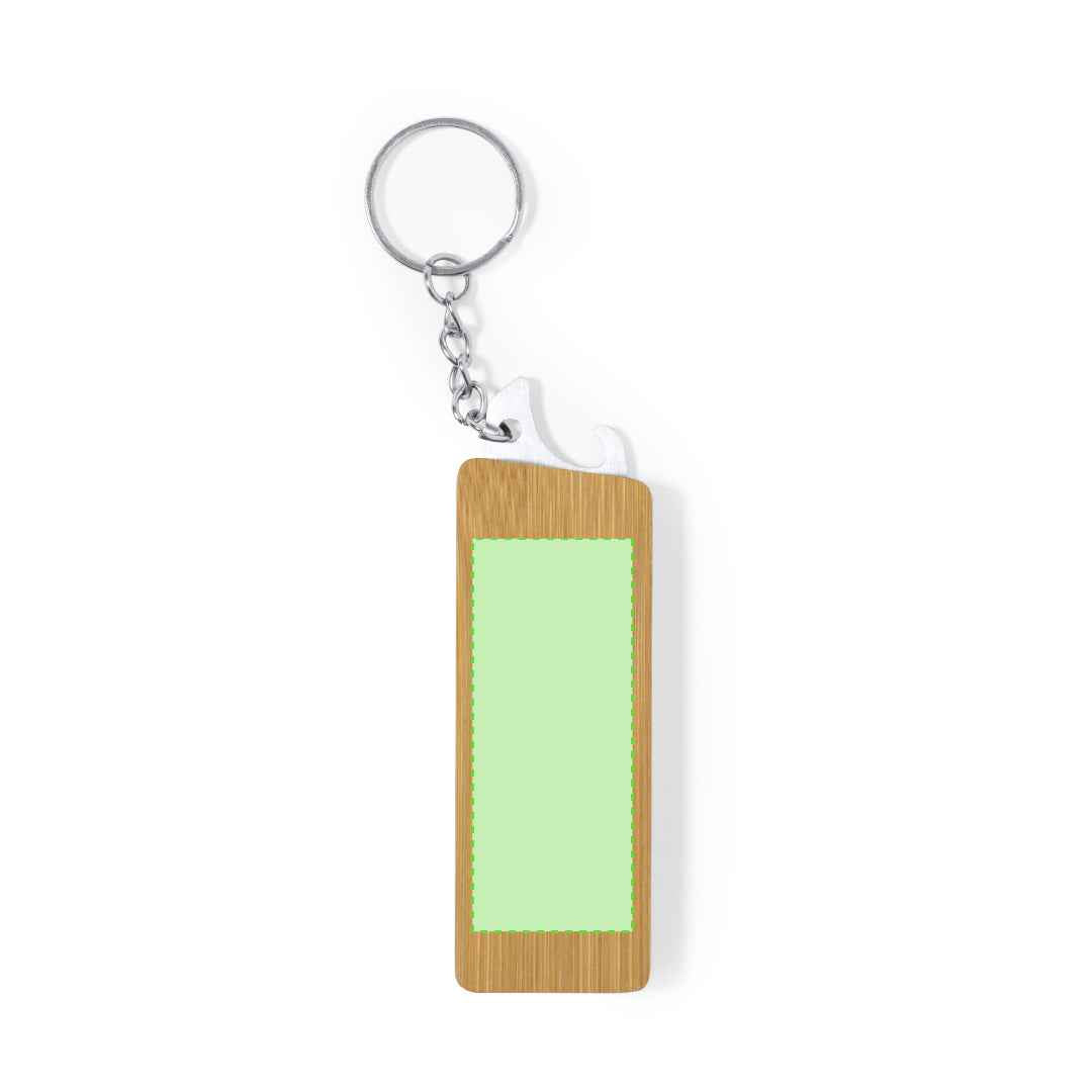Balmy Multi-Tool Key Ring – Durable Stainless Steel & Bamboo