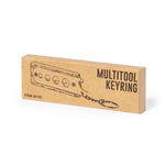 Balmy Multi-Tool Key Ring – Durable Stainless Steel & Bamboo