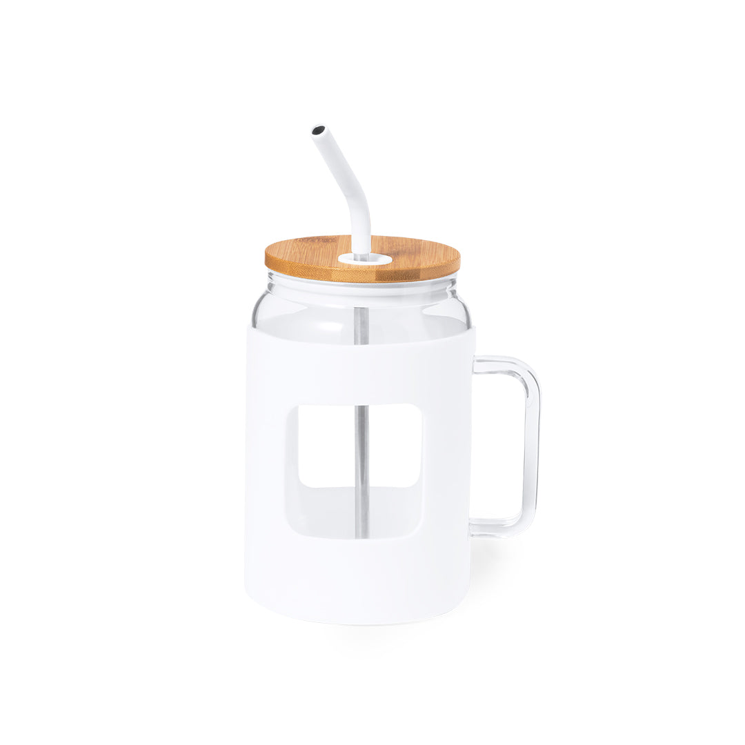 Jacin Sustainable Glass Jar – Durable & Eco-Friendly Drinking Jar