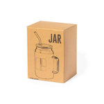 Jacin Sustainable Glass Jar – Durable & Eco-Friendly Drinking Jar