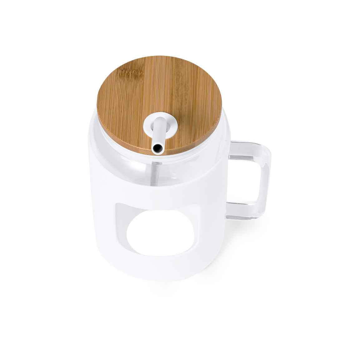 Jacin Sustainable Glass Jar – Durable & Eco-Friendly Drinking Jar