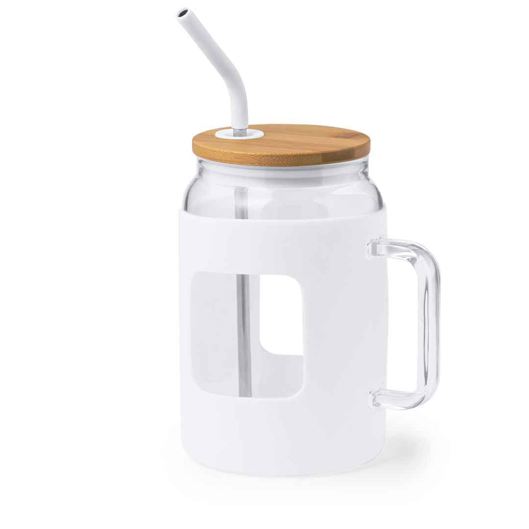 Jacin Sustainable Glass Jar – Durable & Eco-Friendly Drinking Jar