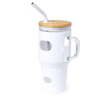Namun Large Capacity Glass Jar with Bamboo Lid – Durable and Reusable