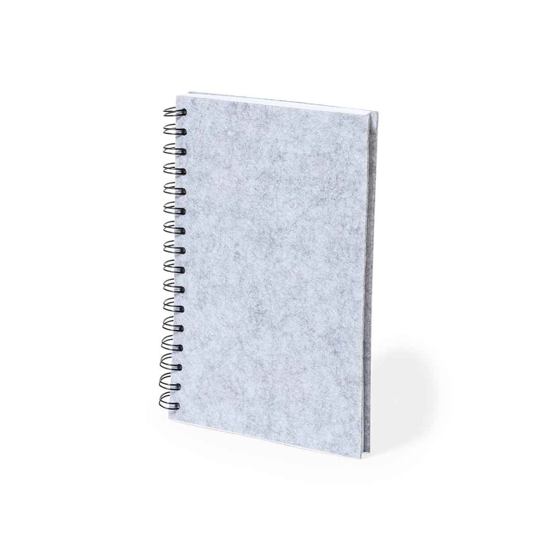 Fionap Recycled RPET Felt Notebook for Irish Businesses and Events