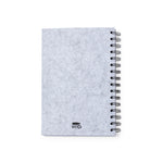 Fionap Recycled RPET Felt Notebook for Irish Businesses and Events