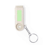 Evelyn Coin Keyring with Torch – Sustainable Promotional Gift