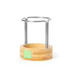 Oswin Bamboo and Stainless Steel Holder – Sustainable Office Accessory