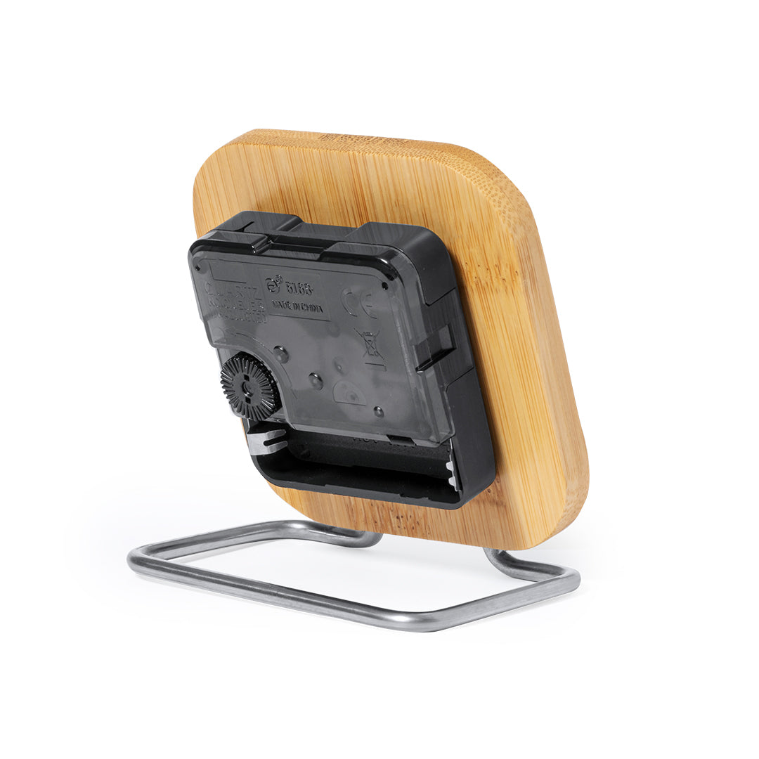 Eciko Bamboo Table Clock – Sustainable and Stylish Timepiece